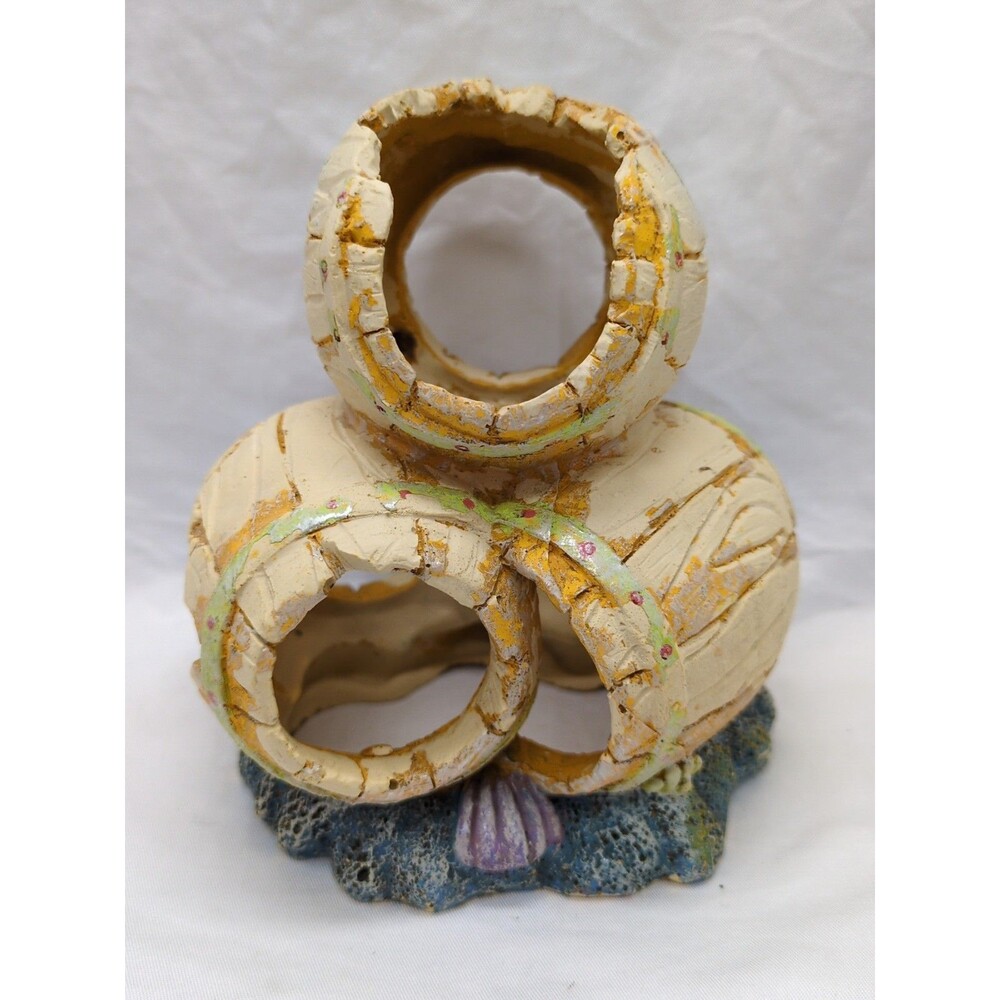 Aquarium Barrels Fish Tank Decoration 4" X 3" X 5"